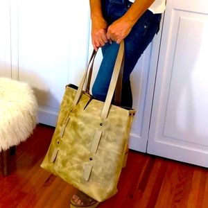Artisan Leather Tote NWOT ⭐️ HOST PICK⭐️